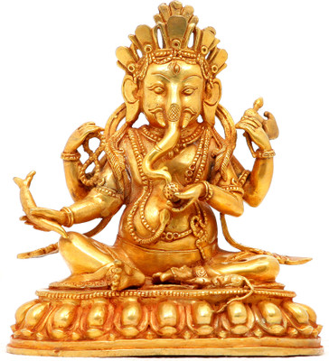 20% OFF on Exotic India Seated Ganesha with Radish Showpiece - 16.51 cm 20% OFF on Exotic India Seated Ganesha with Radish Showpiece - 16.51 cm