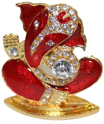 2% OFF on Lucky Maskot Lord Ganesha Showpiece - 2.5 cm