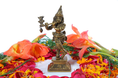55% OFF on Frestol Lord Krishna Showpiece - 13 cm 55% OFF on Frestol Lord Krishna Showpiece - 13 cm
