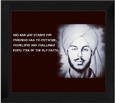 44% OFF on Ellicon B454 Bhagat Singh Showpiece - 19.5 cm