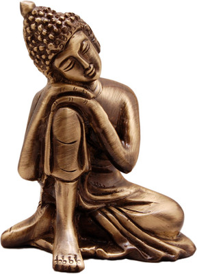 47% OFF on Handecor Buddha Resting Showpiece - 8.5 cm