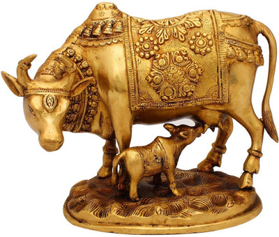 21% OFF on StatueStudio Cow N Calf Showpiece - 17.78 cm 21% OFF on StatueStudio Cow N Calf Showpiece - 17.78 cm