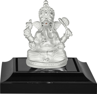 24% OFF on Krysaliis Ganesha Idol Showpiece - 20 cm Silver, Silver 24% OFF on Krysaliis Ganesha Idol Showpiece - 20 cm Silver, Silver