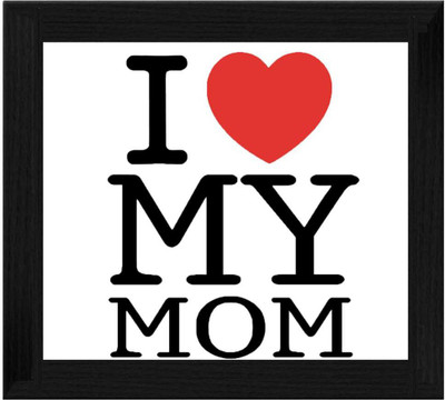 44% OFF on Ellicon B158 I Love My Mom Showpiece - 19.5 cm