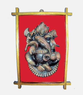 56% OFF on Hand Art Lord Ganesha Showpiece - 45 cm