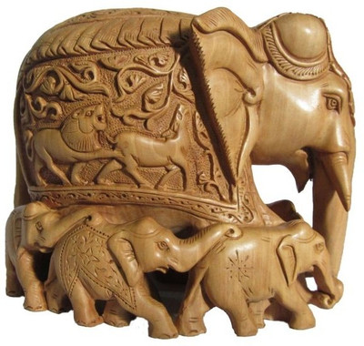 40% OFF on Shoppingatara Gift Elephant Family(Seven) Showpiece - 7 cm 40% OFF on Shoppingatara Gift Elephant Family(Seven) Showpiece - 7 cm