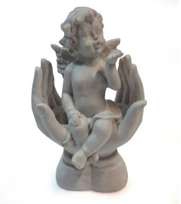 29% OFF on Earth Statue Of Hand Angel Showpiece - 19.05 cm