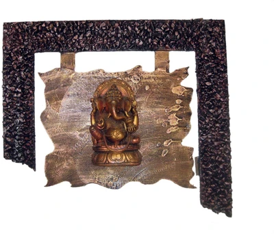 24% OFF on Krafthub Ganesha Plate On Stone Work Hanging Plate Showpiece - 41 cm 24% OFF on Krafthub Ganesha Plate On Stone Work Hanging Plate Showpiece - 41 cm
