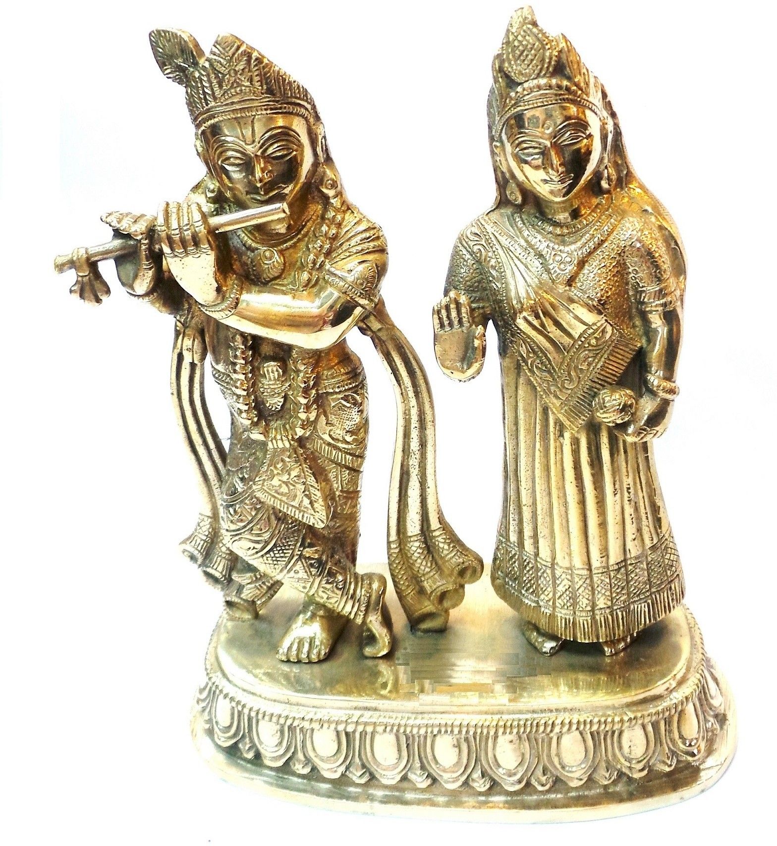 2% OFF on Maharaja Crafts Radha Krishna Showpiece - 25 cm