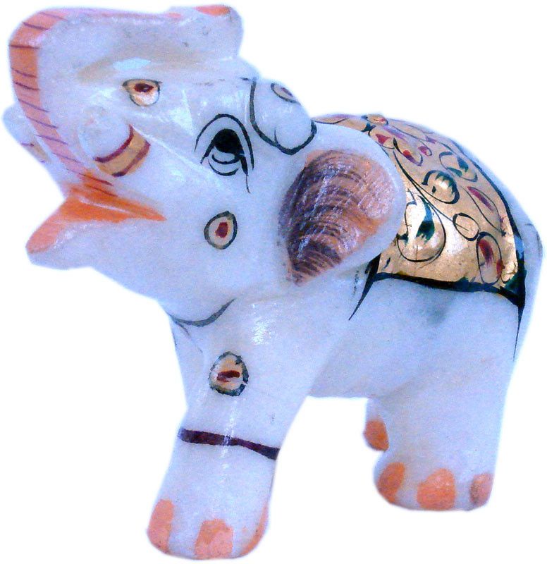 69% OFF on Little India Rajasthani Handmade Elephant Marble Handicraft 146 Showpiece - 8 cm 69% OFF on Little India Rajasthani Handmade Elephant Marble Handicraft 146 Showpiece - 8 cm