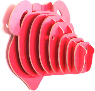 37% OFF on Panache Animal Head AH002-Red2 Showpiece - 80 cm