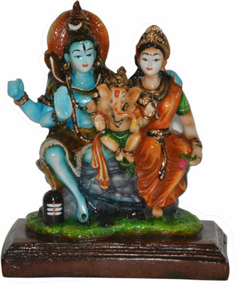 9% OFF on Prabhu Arts Shiv Pariwar Showpiece - 25.5 cm 9% OFF on Prabhu Arts Shiv Pariwar Showpiece - 25.5 cm