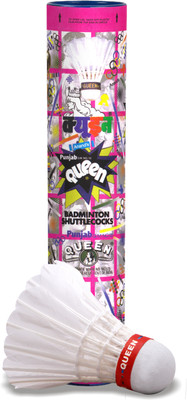 18% OFF on Queen Outdoor Regular 3 Feather Shuttle - White 18% OFF on Queen Outdoor Regular 3 Feather Shuttle - White