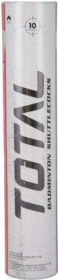 Total Ts-419 Badminton Cock Feather Shuttle - White Total Ts-419 Badminton Cock Feather Shuttle - White