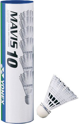 18% OFF on Yonex Mavis 10 Plastic Shuttle - White 18% OFF on Yonex Mavis 10 Plastic Shuttle - White