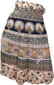 Indiatrendzs Floral Print Women's Tiered Skirt: Skirt
