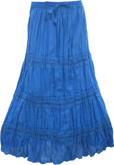 Indiatrendzs Solid Women's A-line Skirt: Skirt