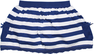 58% OFF on FS Mini Klub Striped Girl's A-line Skirt
