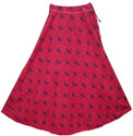 Indiatrendzs Printed Women's A-line Skirt: Skirt
