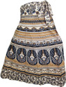 Indiatrendzs Printed Women's Tiered Skirt: Skirt