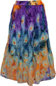 Indiatrendzs Printed Women's A-line Skirt