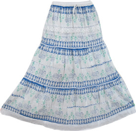 Indiatrendzs Animal Print Women's A-line Skirt: Skirt