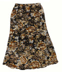 Romano Printed Girl's A-line Skirt