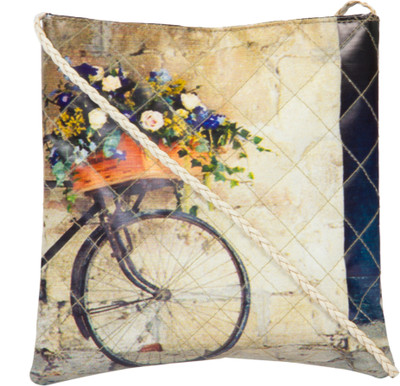 The House of Tara Women Casual, Evening/Party Multicolor Polyester Sling Bag