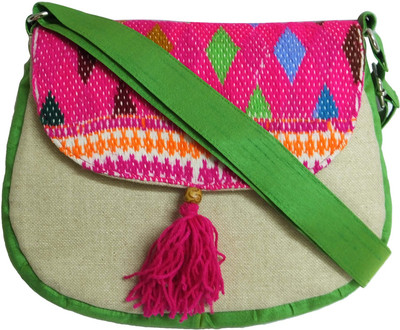 20% OFF on Stylocus Women Casual Green Jute Sling Bag 20% OFF on Stylocus Women Casual Green Jute Sling Bag