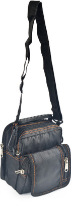 Boysenberry Men Casual Black PU Sling Bag Boysenberry Men Casual Black PU Sling Bag