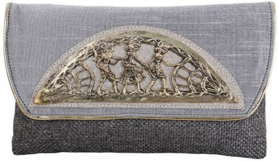 15% OFF on Craftstages Women Casual Grey Jute Sling Bag 15% OFF on Craftstages Women Casual Grey Jute Sling Bag