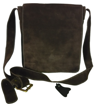 16% OFF on Pranjali Men, Women Casual Brown Genuine Leather Sling Bag