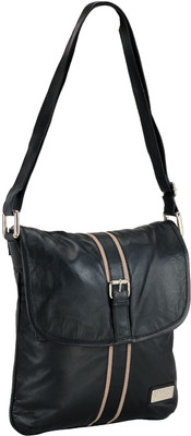 Phive Rivers Women Casual Black Genuine Leather