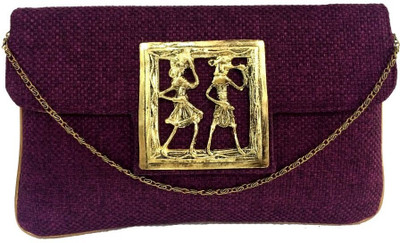 22% OFF on Craftstages Women Casual Purple Jute Sling Bag 22% OFF on Craftstages Women Casual Purple Jute Sling Bag