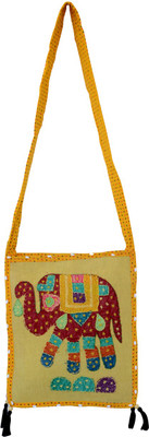 40% OFF on Famacart Girls Casual Yellow Cotton