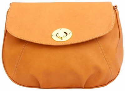 36% OFF on Craftstages Women Yellow PU Sling Bag 36% OFF on Craftstages Women Yellow PU Sling Bag