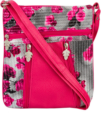 77% OFF on Big Zee Girls Casual, Formal Multicolor Rexine Sling Bag