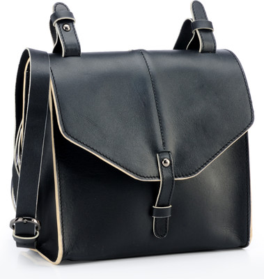 Phive Rivers Women Casual Black Genuine Leather