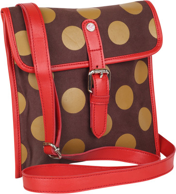 50% OFF on Nyk Women Casual, Formal Brown PU Sling Bag