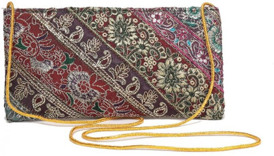 76% OFF on Vistarr Women Multicolor Cotton Sling Bag