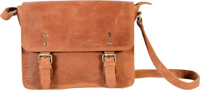 68% OFF on Urban Forest Men, Women Casual Tan Genuine Leather Sling Bag 68% OFF on Urban Forest Men, Women Casual Tan Genuine Leather Sling Bag