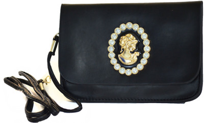 56% OFF on JG Shoppe Women Casual Black Polyester Sling Bag