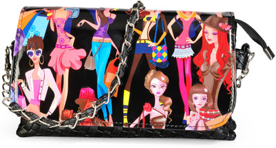 4% OFF on Dernier Cri Women Casual Multicolor PU Sling Bag