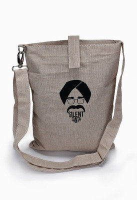40% OFF on Campus Sutra Men, Women Beige Jute