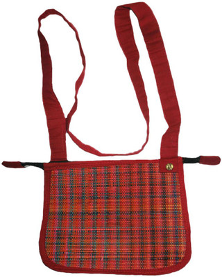 8% OFF on Karukraft Girls, Women Casual, Evening/Party, Festive, Formal Red Canvas Sling Bag
