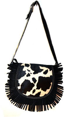 69% OFF on Saiva Women, Girls Casual, Evening/Party, Festive, Formal, Sports Black Genuine Leather Sling Bag