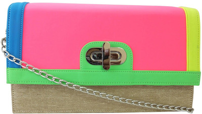 20% OFF on Stylocus Women Evening/Party Pink Jute Sling Bag