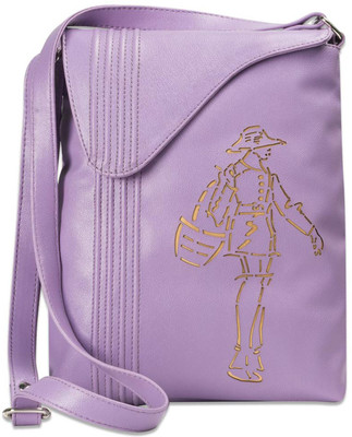 67% OFF on DHC Women Casual Purple PU Sling Bag 67% OFF on DHC Women Casual Purple PU Sling Bag