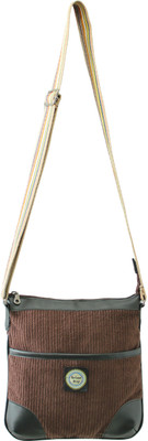 50% OFF on Anekaant Women Casual Brown Cotton, PU Sling Bag 50% OFF on Anekaant Women Casual Brown Cotton, PU Sling Bag