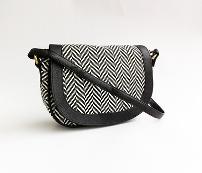 68% OFF on Carry on Bags Girls Casual Black, White Canvas, PU Sling Bag